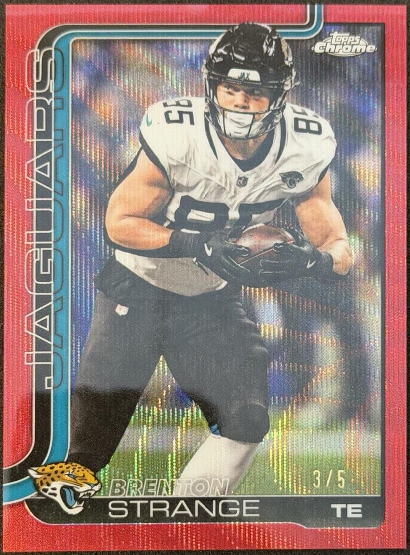 Brenton Strange [Red Wave Refractor] #137