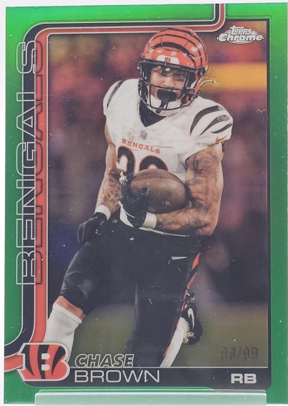 Chase Brown [Green Refractor] #62