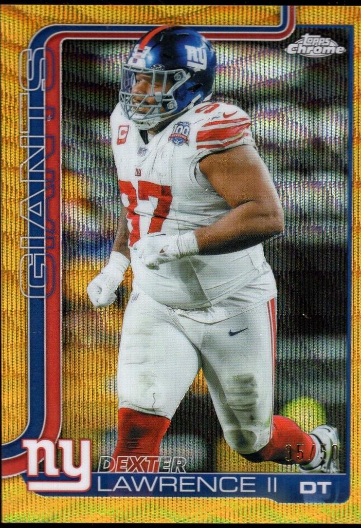 Dexter Lawrence II [Gold Wave Refractor] #230