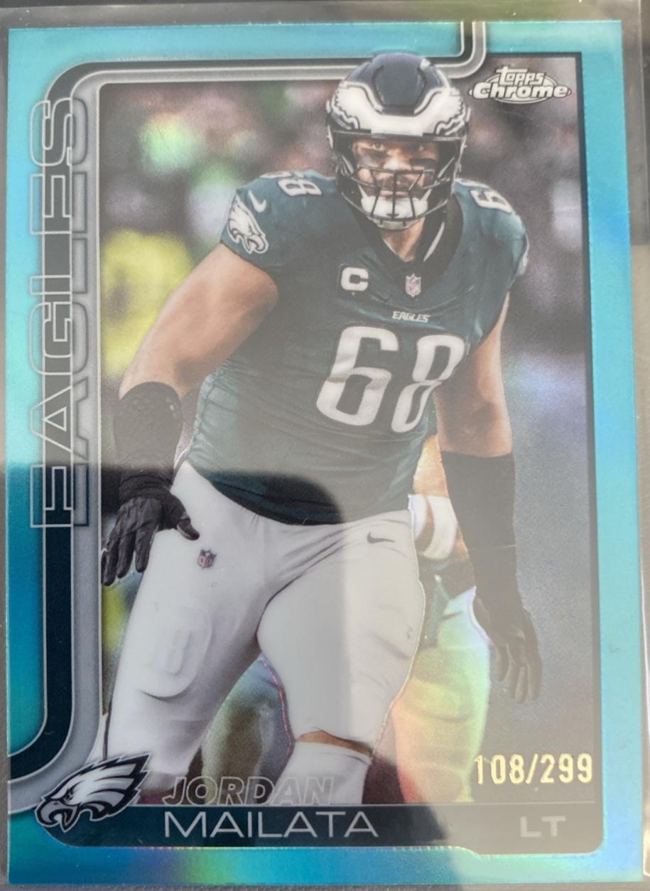 Jordan Mailata [Leather Blue] #245