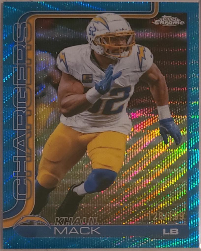 Khalil Mack [Teal Wave] #160