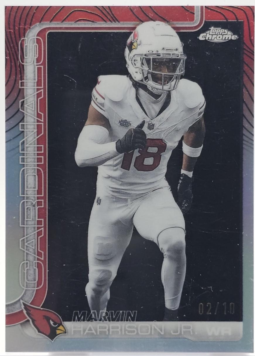 Marvin Harrison Jr. [Black Refractor] #1