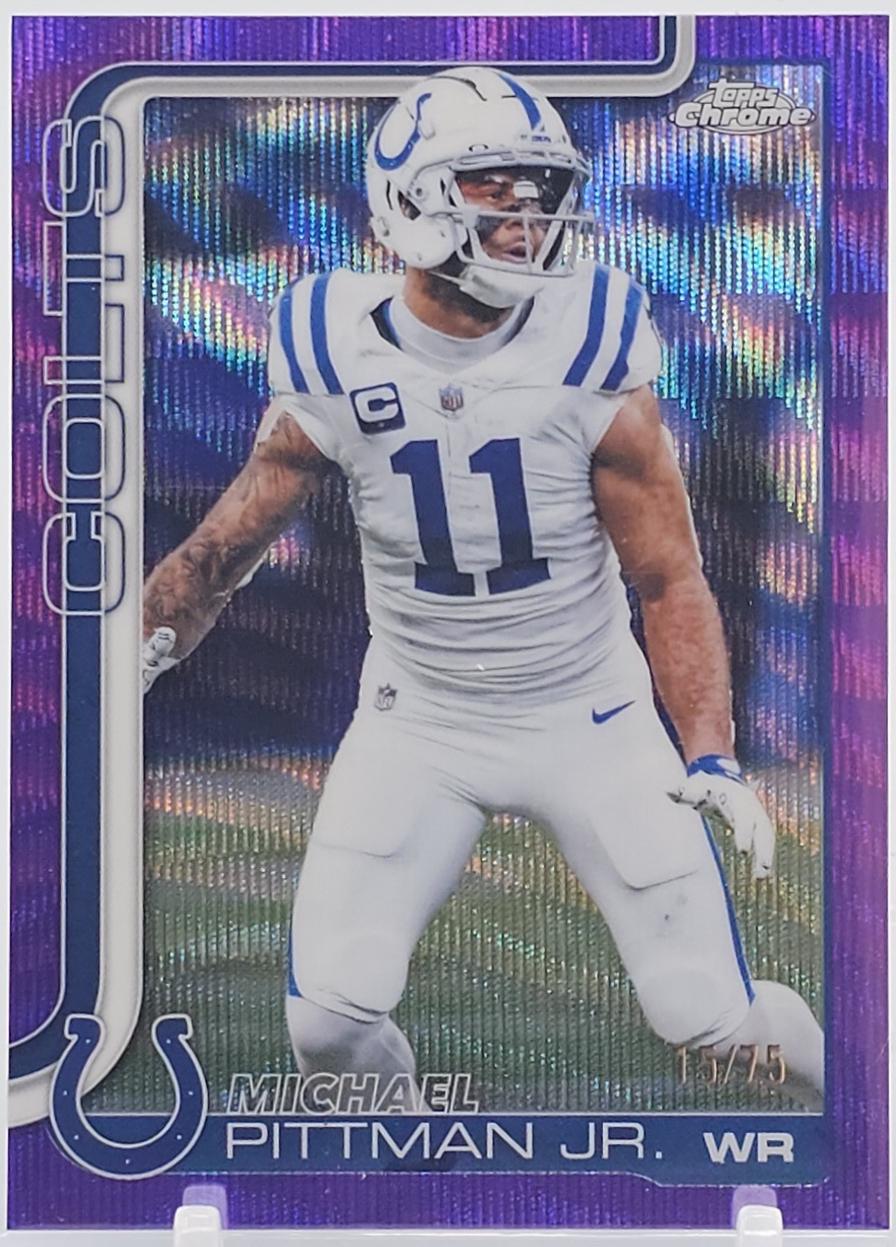 Michael Pittman Jr. [Purple Wave Refractor] #126