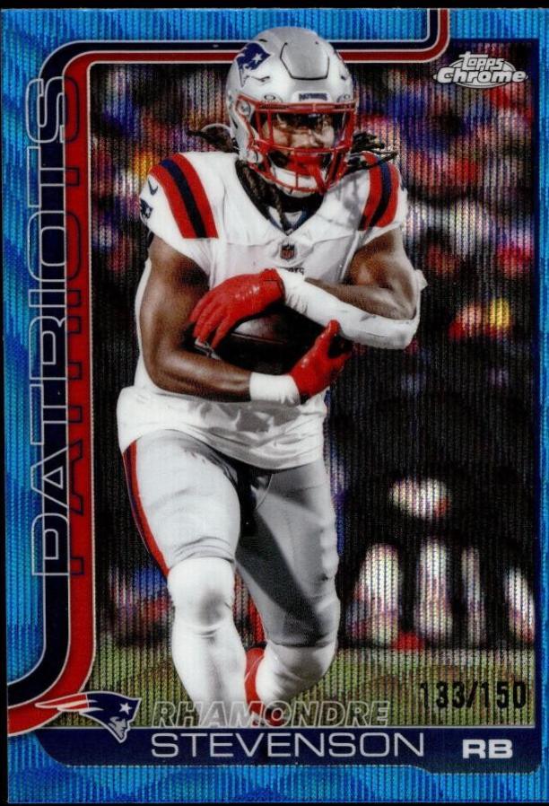 Rhamondre Stevenson [Blue Wave Refractor] #210