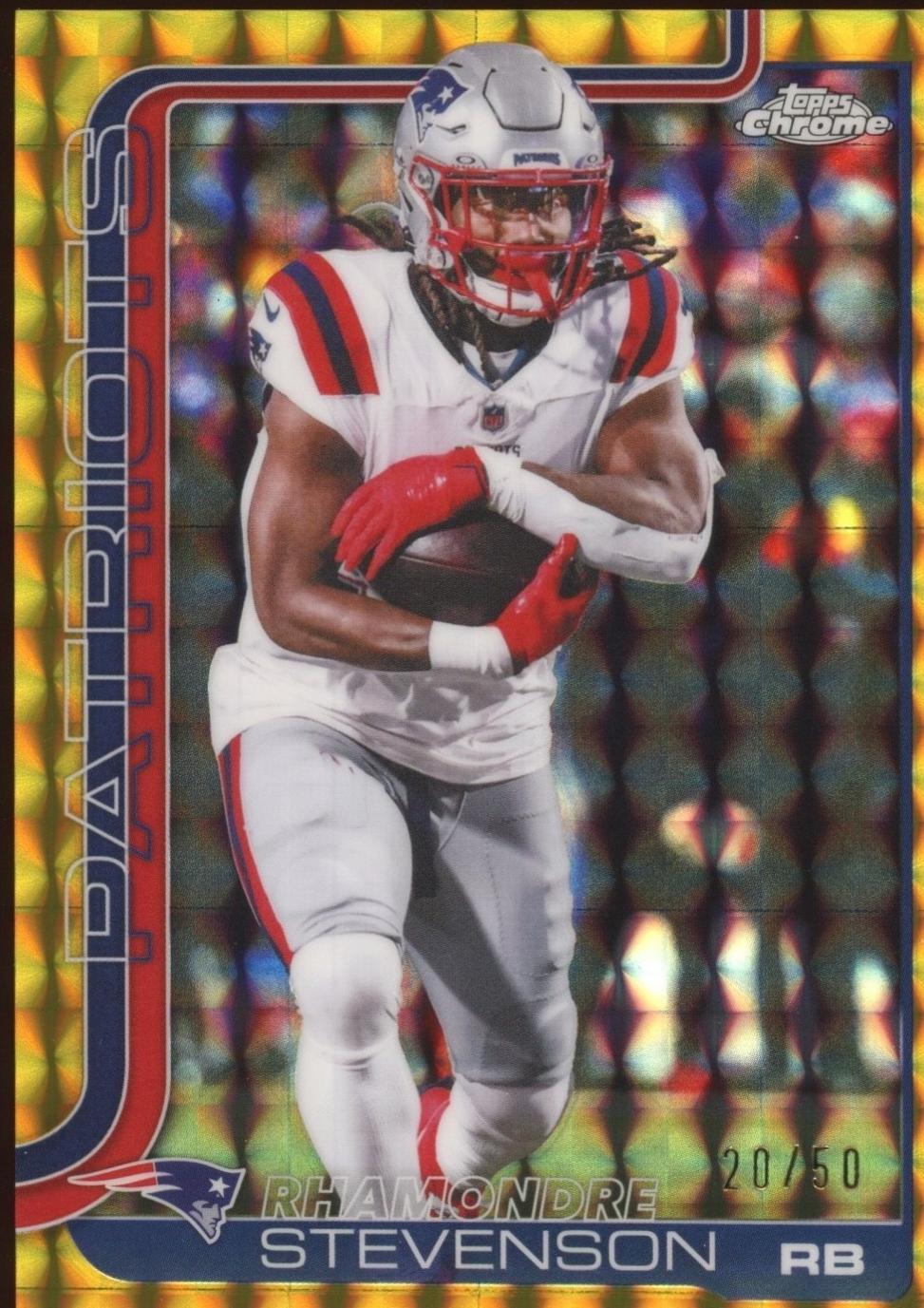 Rhamondre Stevenson [Gold Geometric Refractor] #210
