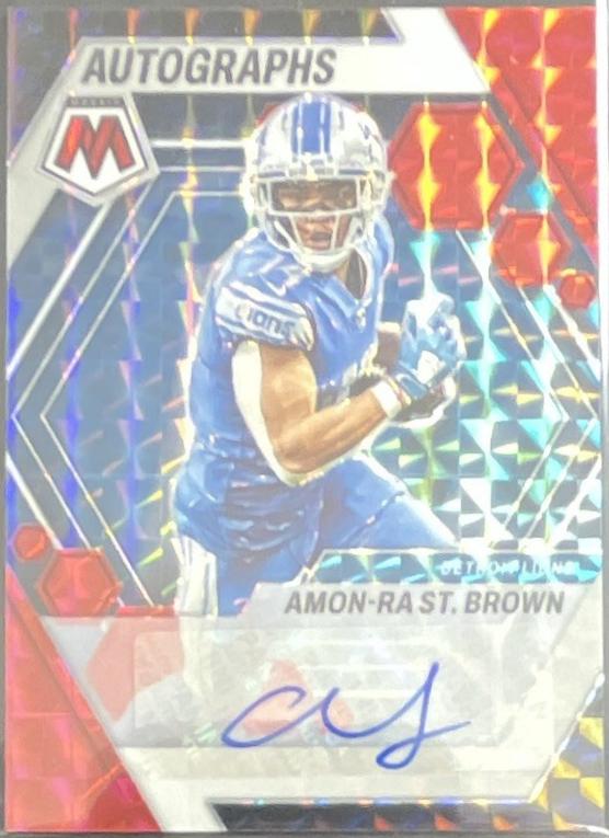 Amon-Ra St. Brown [Red] #AH-ASB