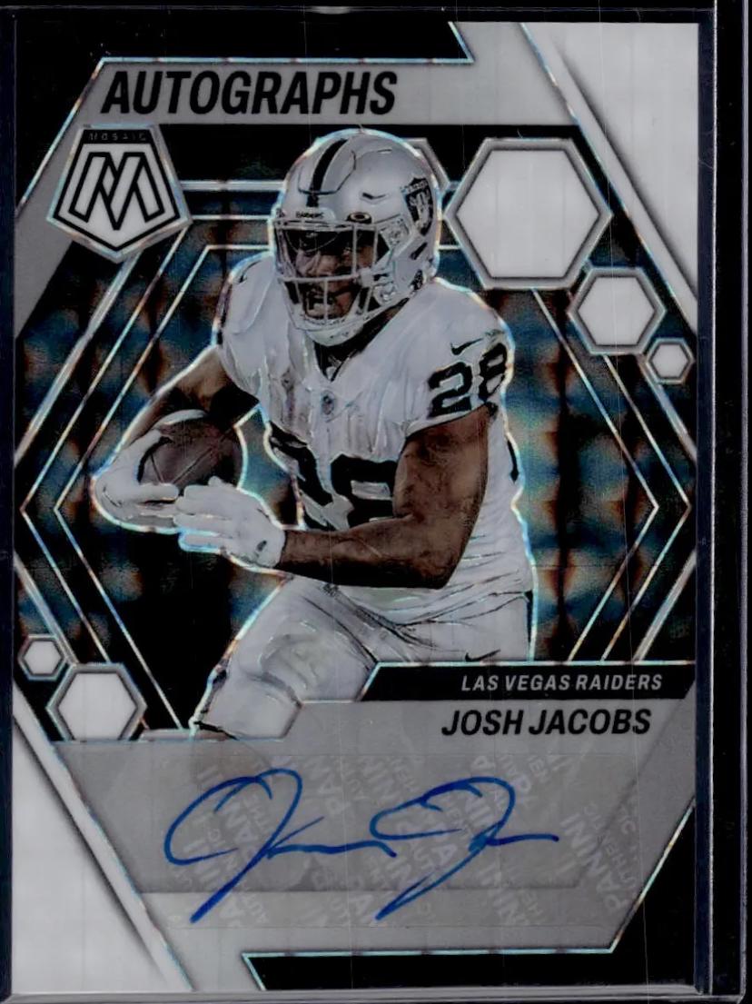 Josh Jacobs [White] #AH-JJ