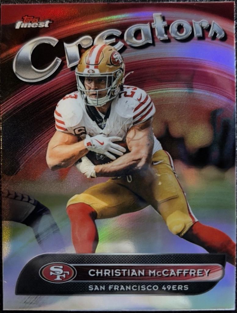 Christian McCaffrey [Refractor] #CR-26