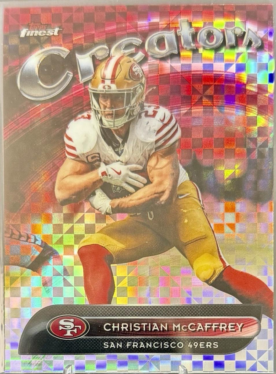 Christian McCaffrey [X-Fractor] #CR-26