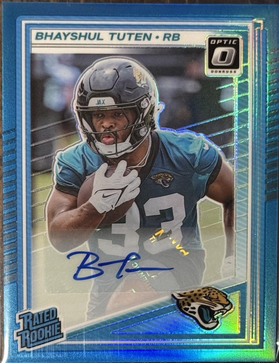 Bhayshul Tuten [Neon Blue RPS Autograph] #272