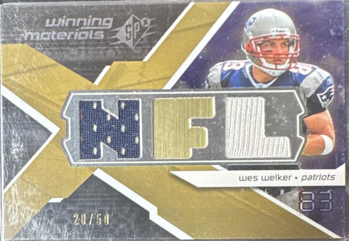 Wes Welker [Logo] #WM-WW1