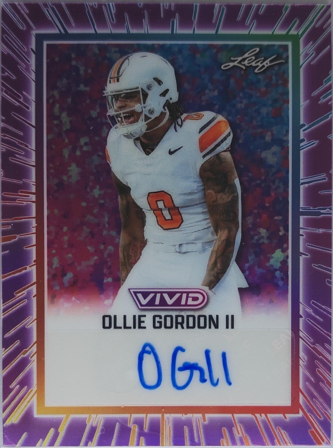 Ollie Gordon II [Prismatic Purple] #BA-OG1