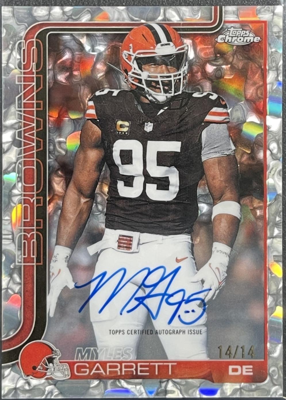 Myles Garrett [First Day Issue] #BA-MG