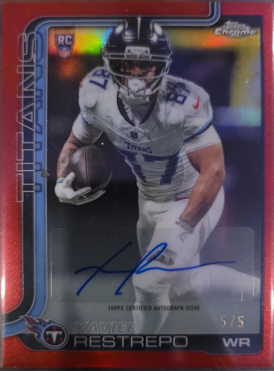 Xavier Restrepo [Red Refractor] #RRA-XRE