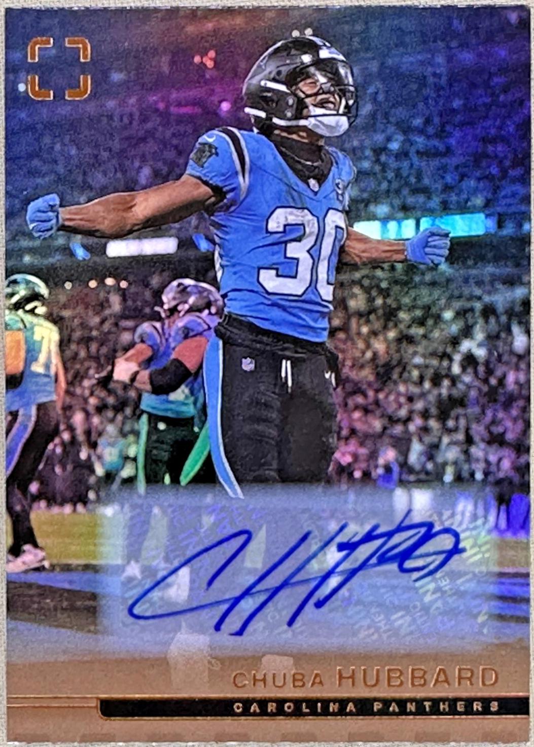 Chuba Hubbard [Bronze Autograph] #92