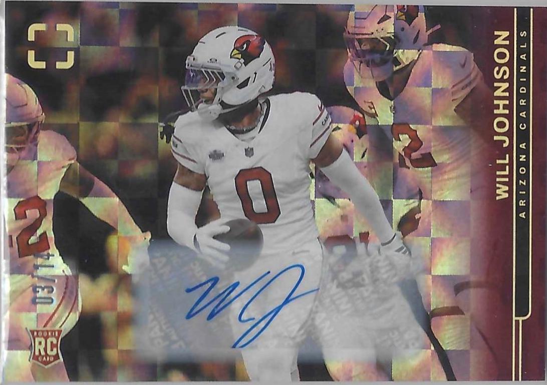 Will Johnson [Maroon Rookie Autograph] #191