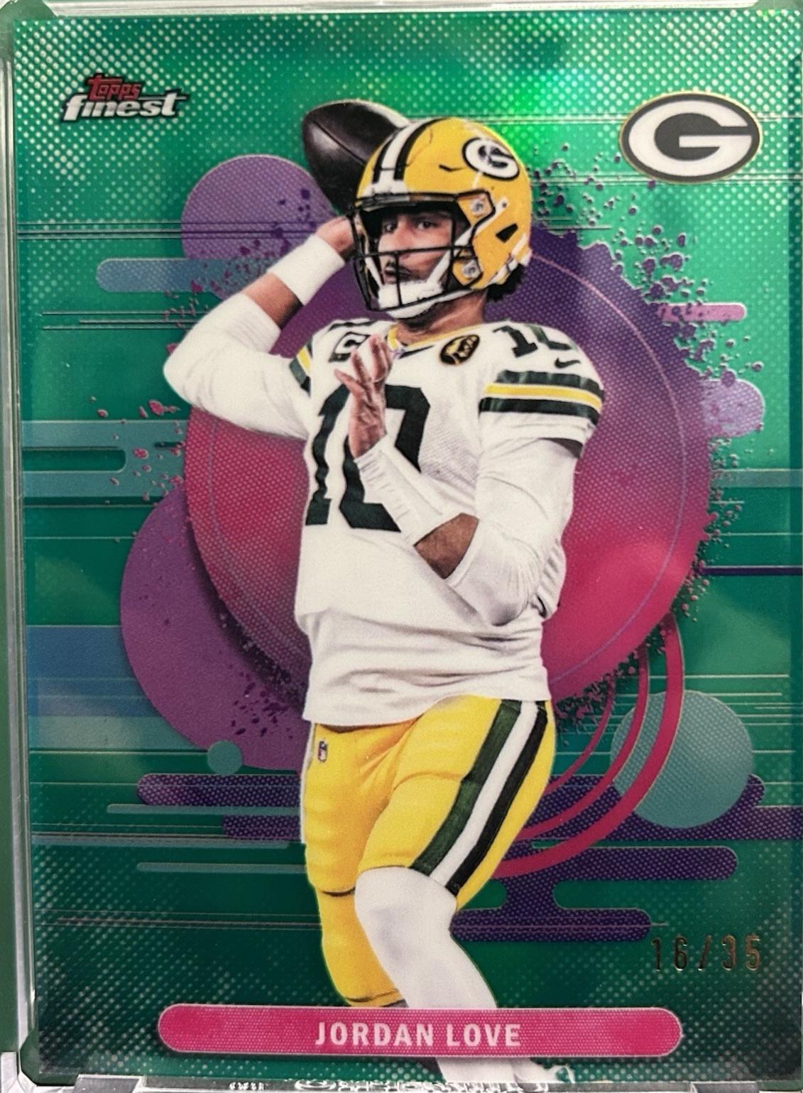 Jordan Love [Green Refractor] #132