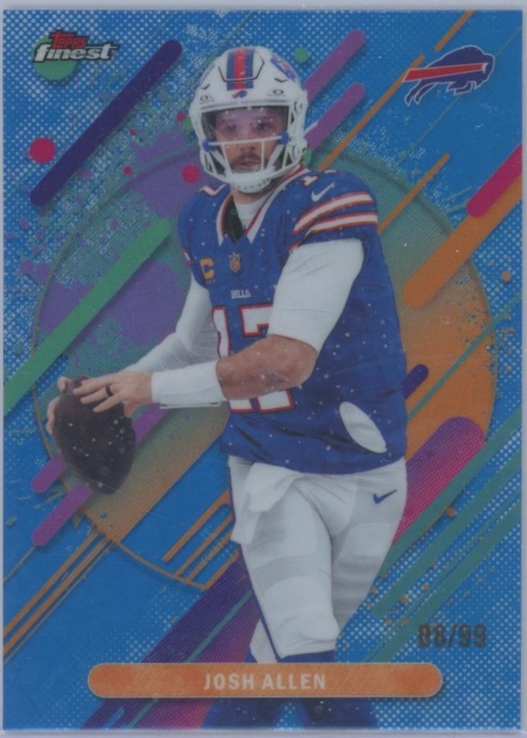 Josh Allen [Blue X-Fractor] #226