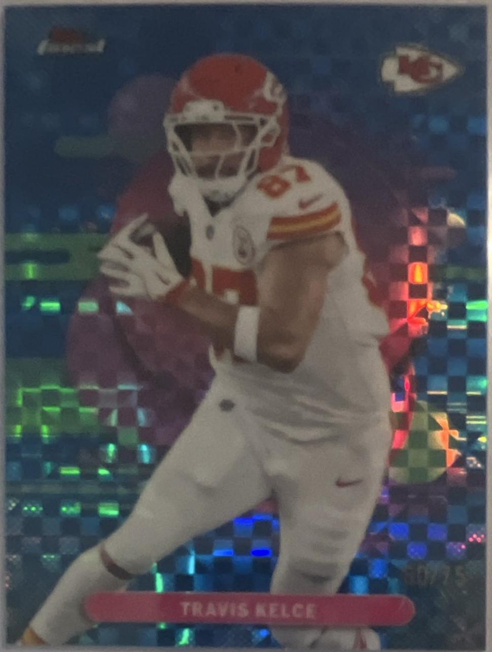Travis Kelce [Blue X-Fractor] #181