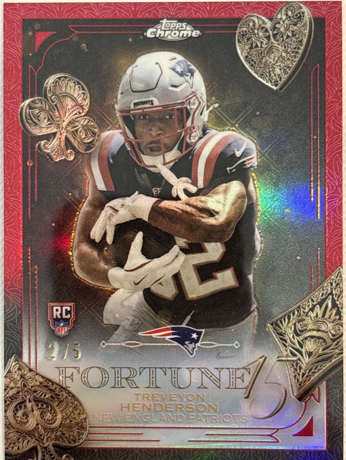 TreVeyon Henderson [Red Refractor] #F15-26