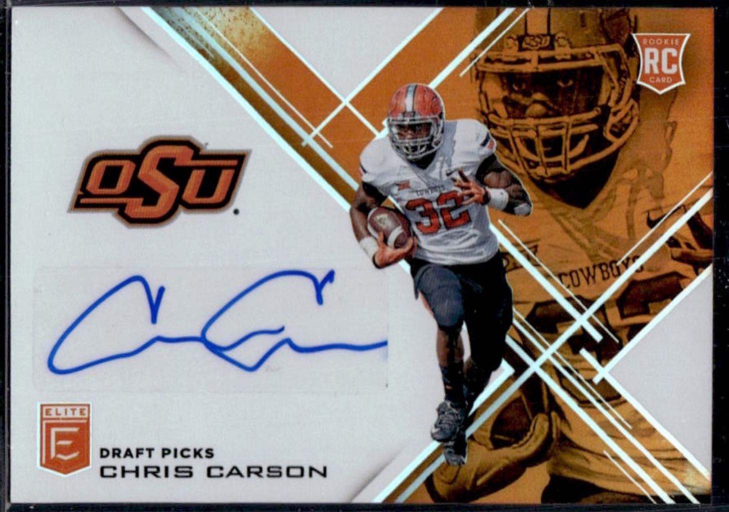 Chris Carson [Autographs Orange] #289