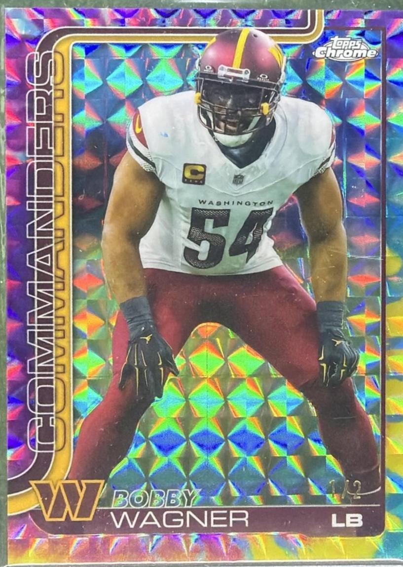 Bobby Wagner [Tie Dye Geometric Refractor] #299