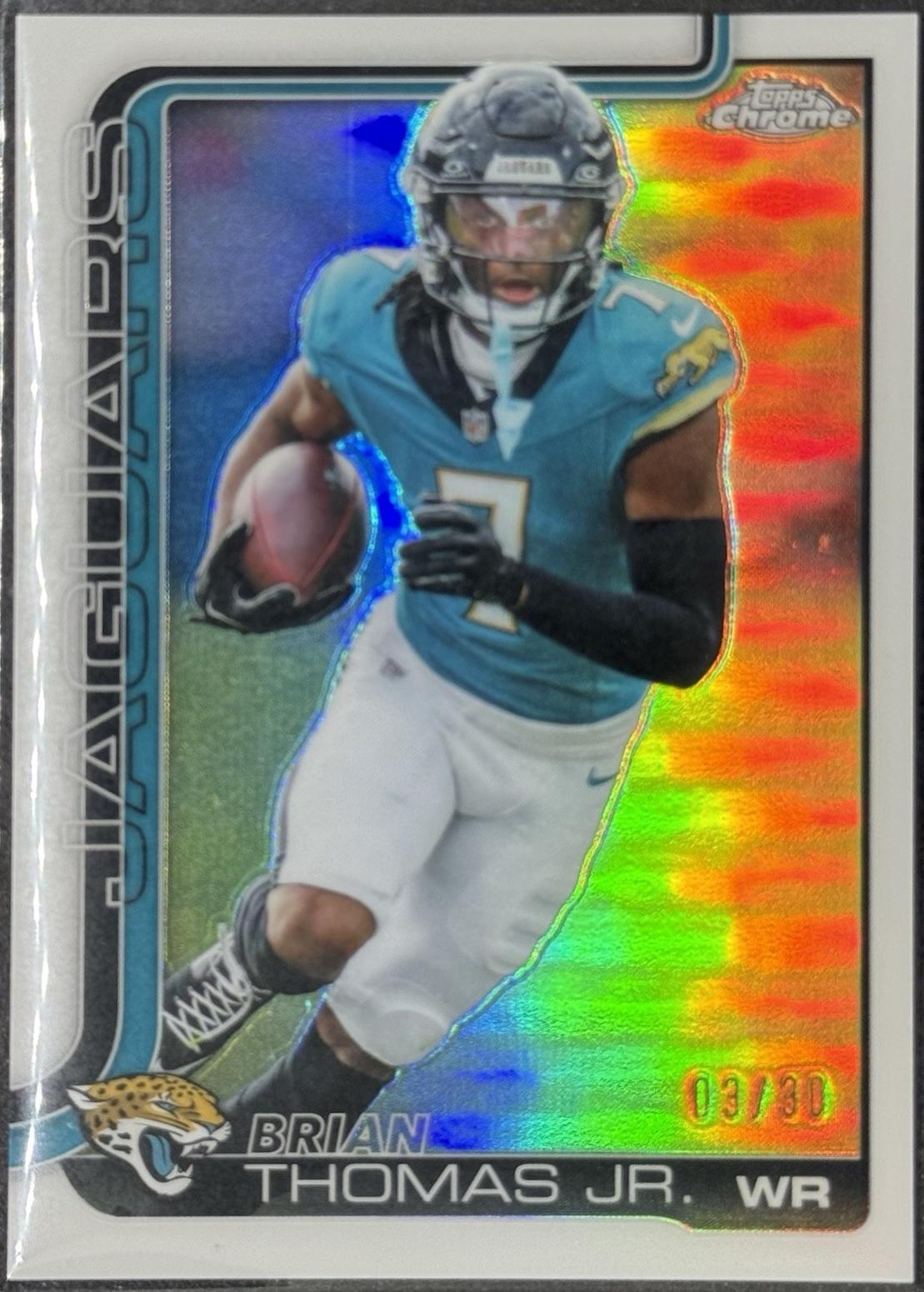 Brian Thomas Jr. [White Refractor] #135
