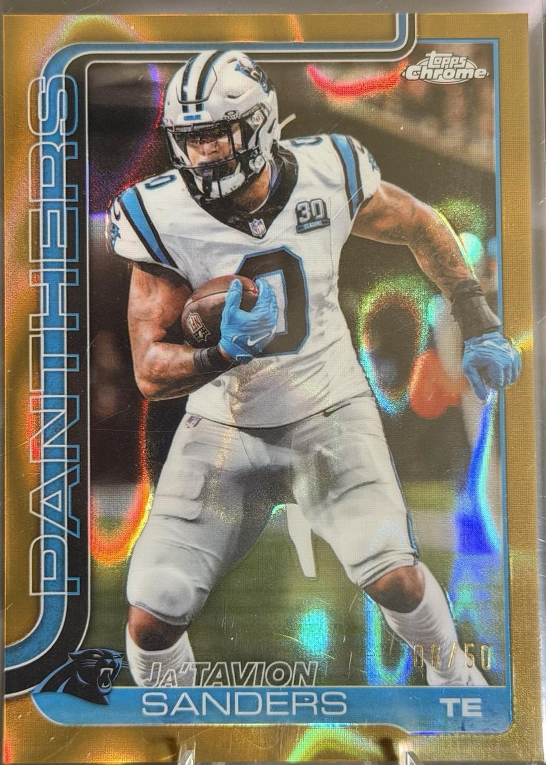 Ja'Tavion Sanders [Leather Gold] #45