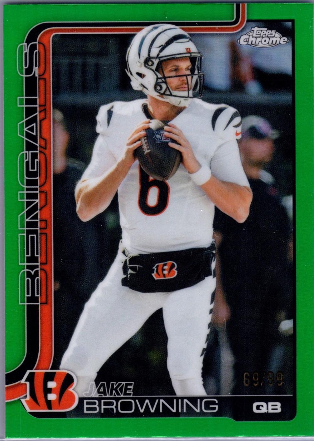 Jake Browning [Green Refractor] #63