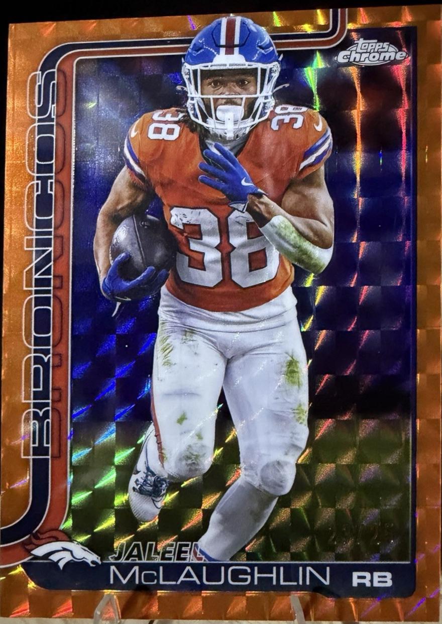 Jaleel McLaughlin [Orange Geometric Refractor] #90