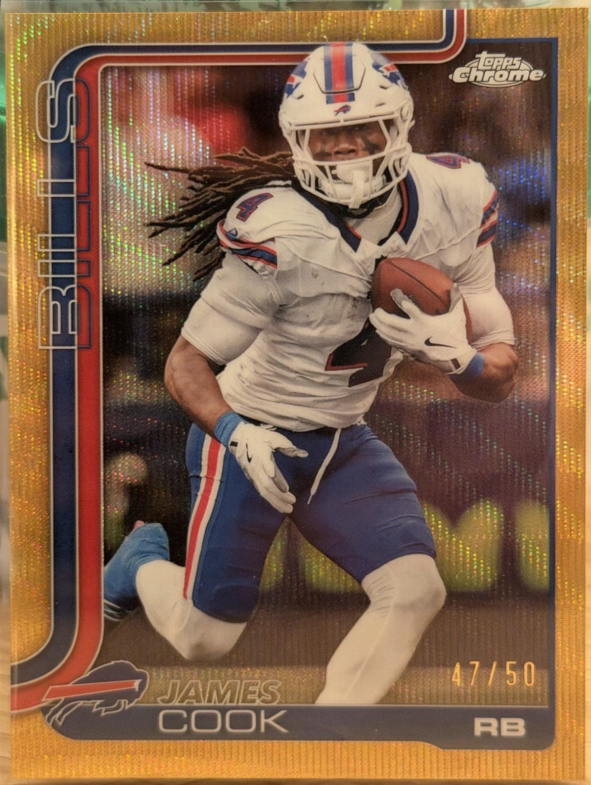 James Cook [Gold Wave Refractor] #35