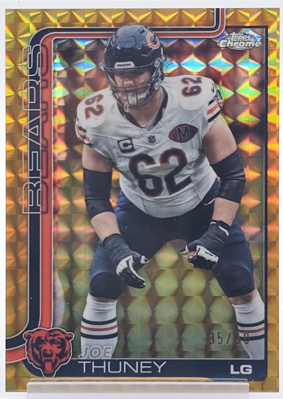 Joe Thuney [Gold Geometric Refractor] #50