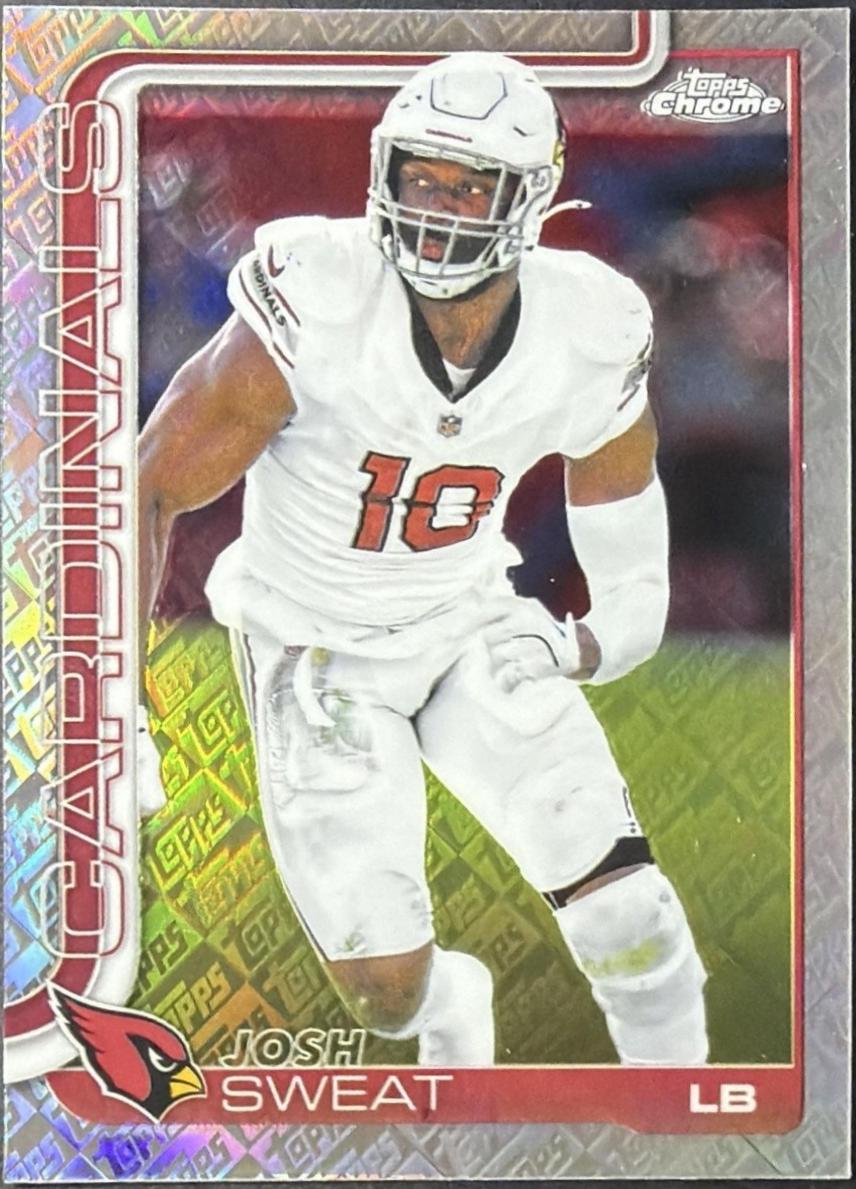 Josh Sweat [Topps Refractor] #10
