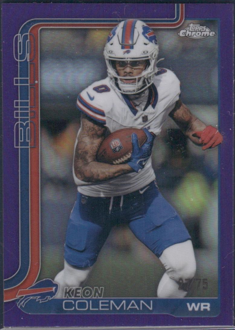 Keon Coleman [Purple Refractor] #30