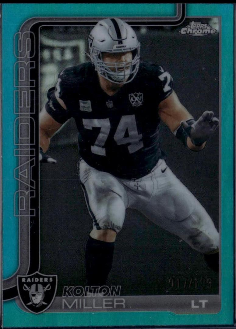 Kolton Miller [Aqua Refractor] #183