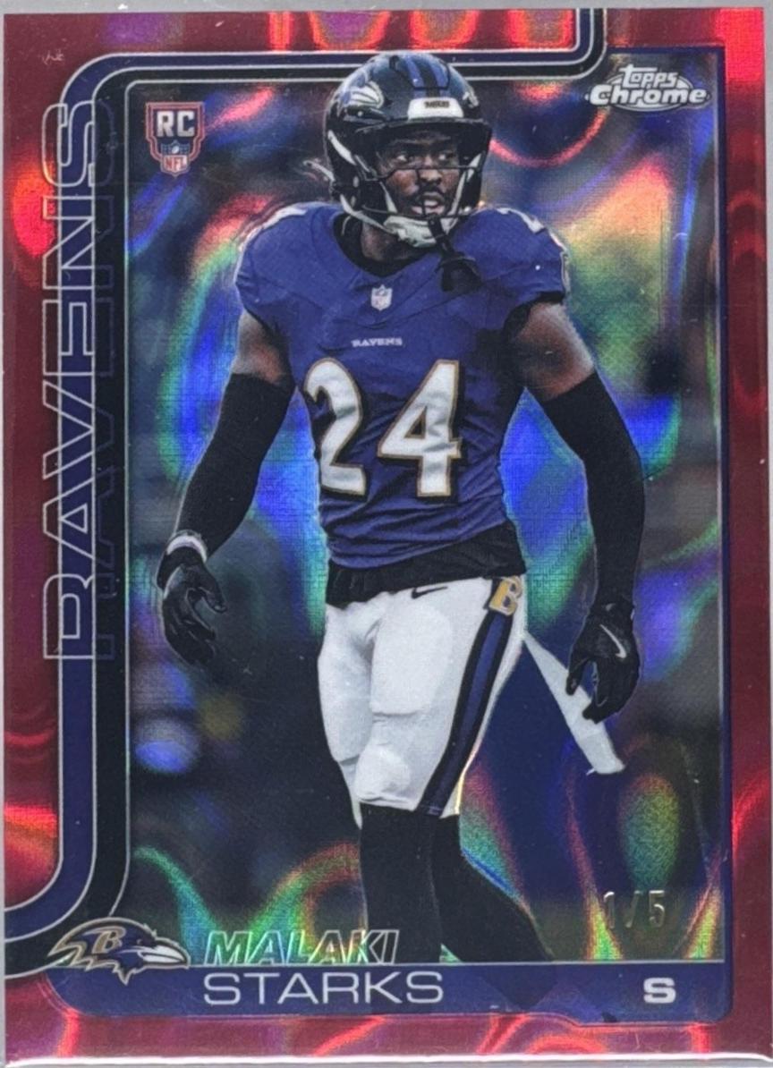 Malaki Starks [Red Refractor] #347