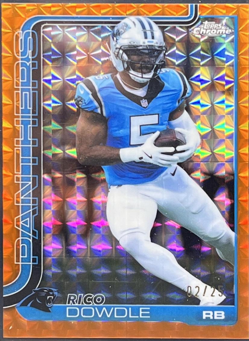 Rico Dowdle [Orange Geometric Refractor] #43