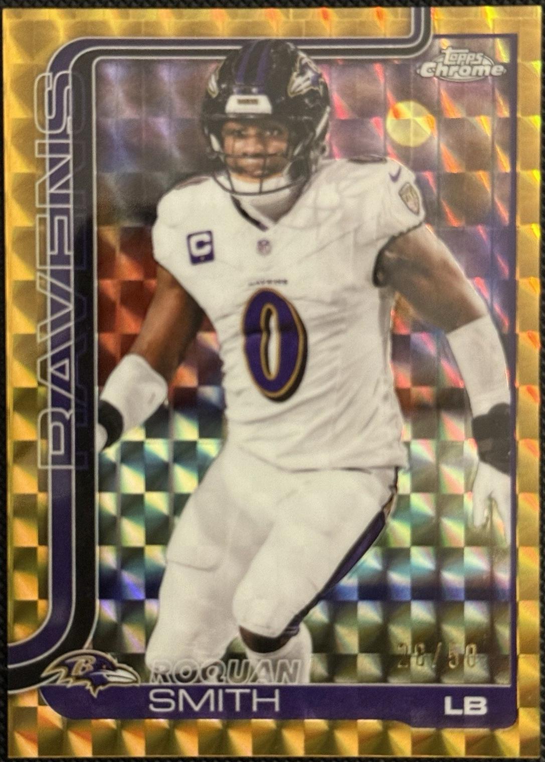 Roquan Smith [Leather Gold] #27