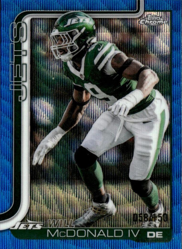Will McDonald IV [Blue Wave Refractor] #241