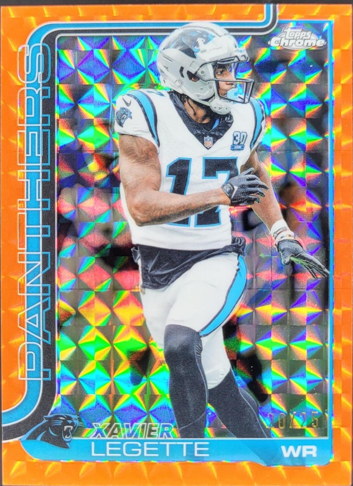 Xavier Legette [Orange Geometric Refractor] #38