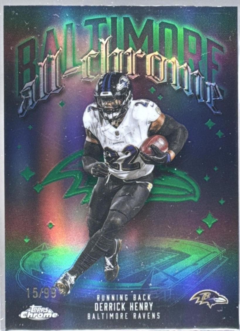 Derrick Henry [Green Refractor] #ACT-4