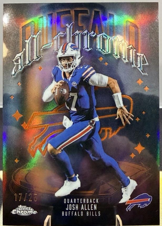 Josh Allen [Orange Refractor] #ACT-2