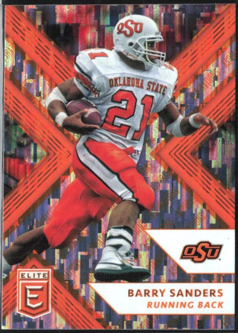 Barry Sanders [Aspirations Orange] #8
