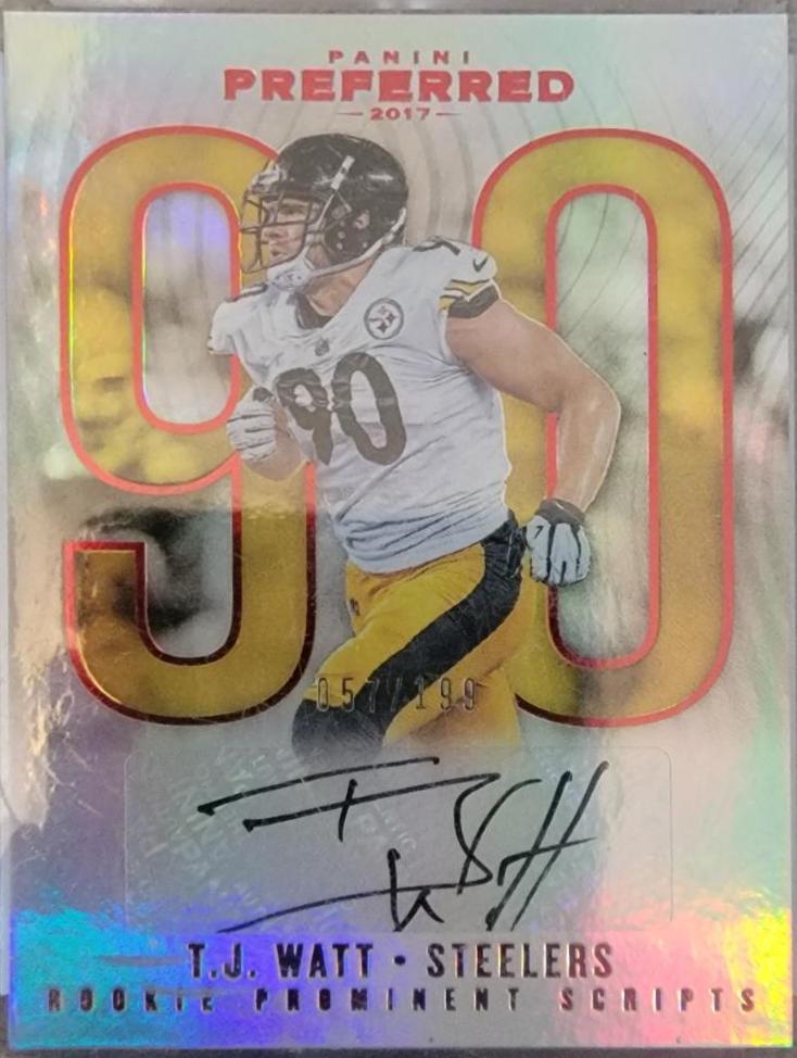 T.J. Watt[Auto] #278