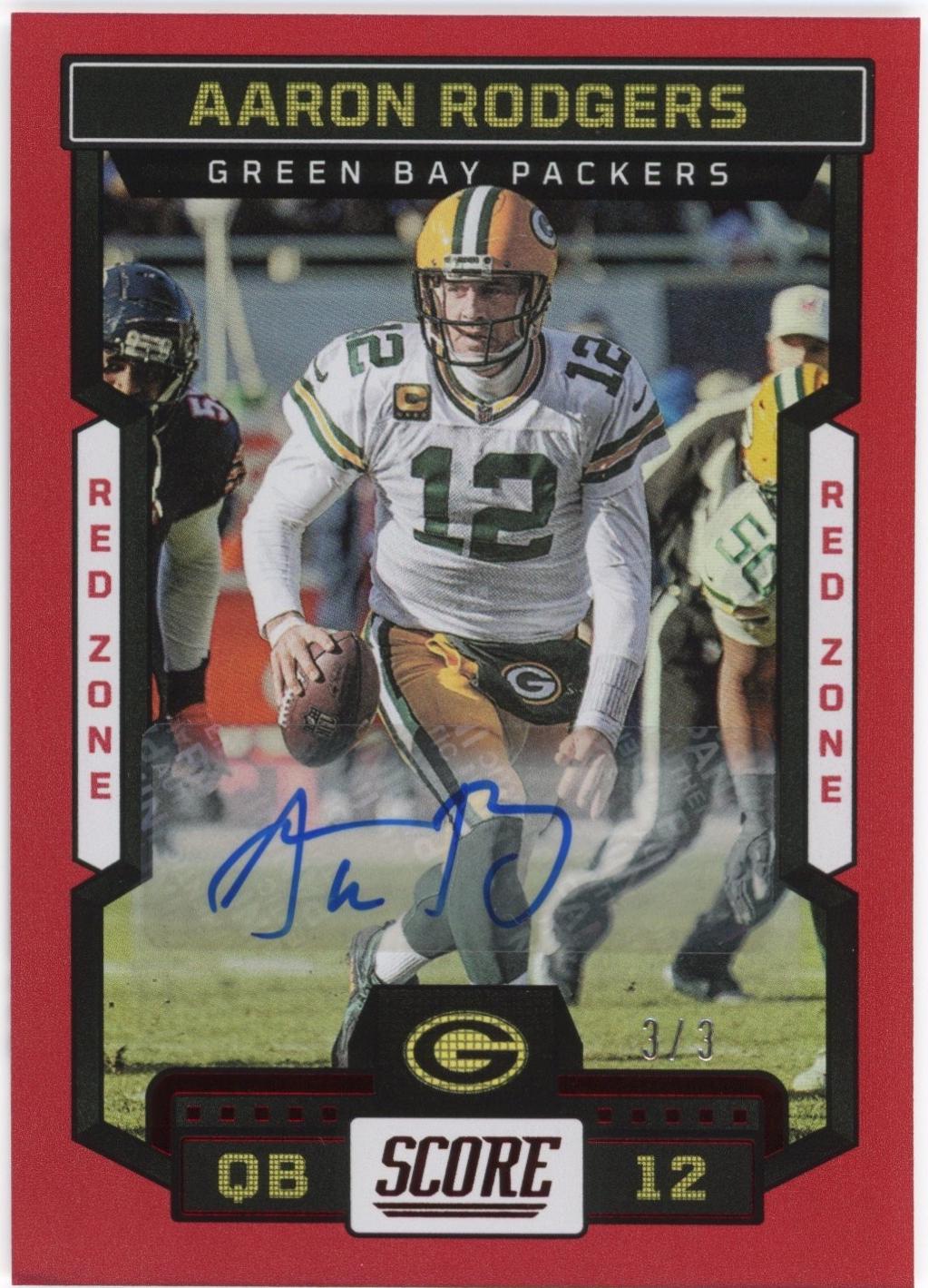 Aaron Rodgers [Signature Red Zone] #89