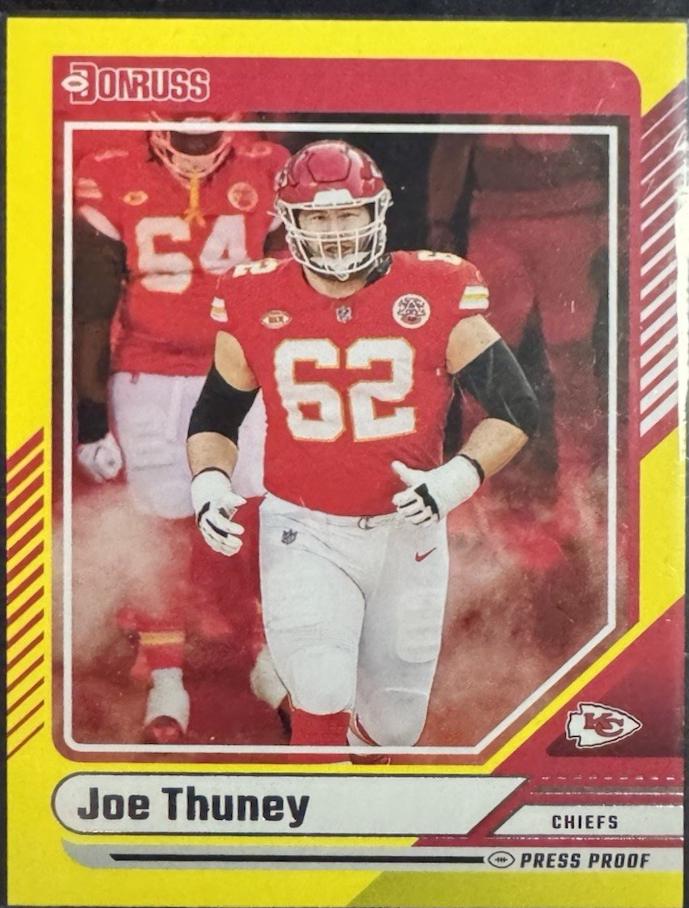 Joe Thuney [Press Proof] #103