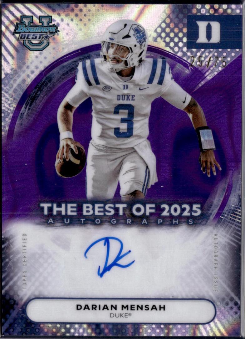 Darian Mensah [Purple Lava] #BOA-DME