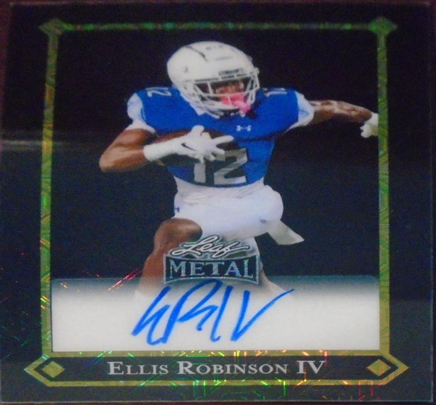Ellis Robinson IV [Crystal Black Auto] #92L-ER4