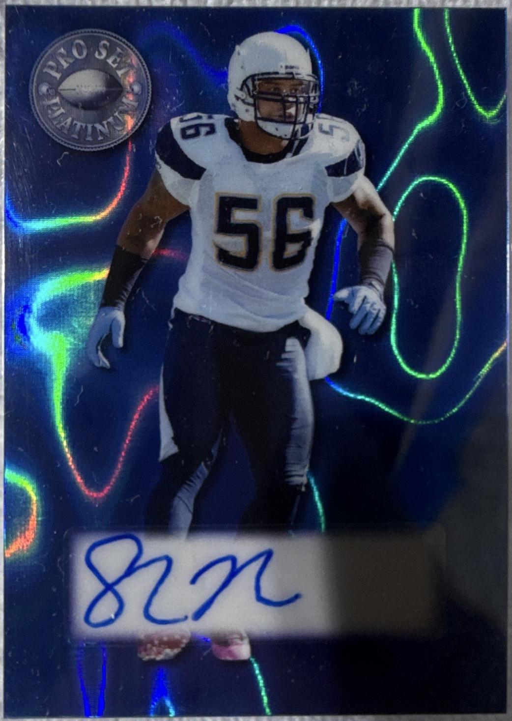 Shawne Merriman [Lava Blue] #SP-SM1