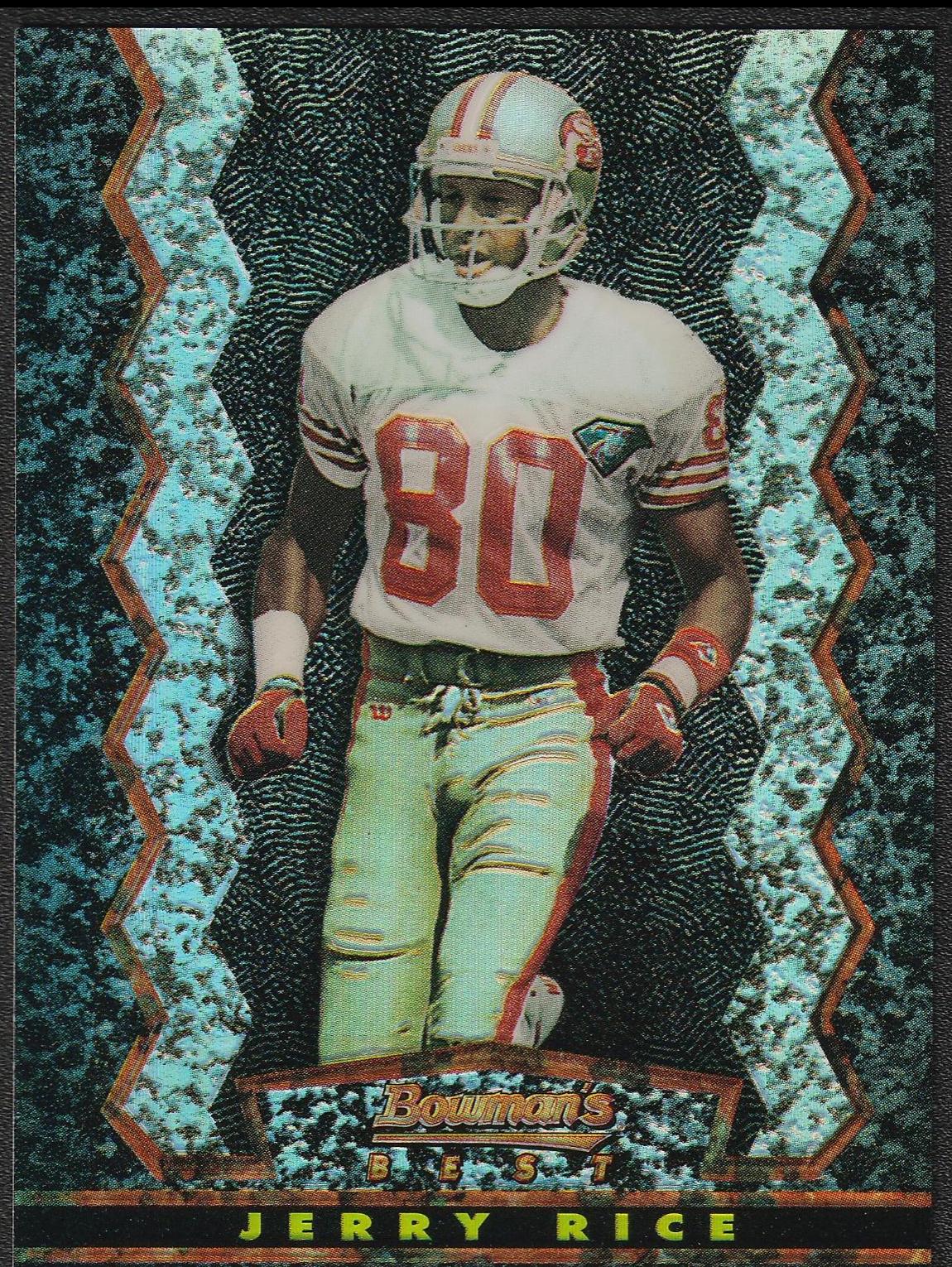 Jerry Rice [Black Refractor] #1